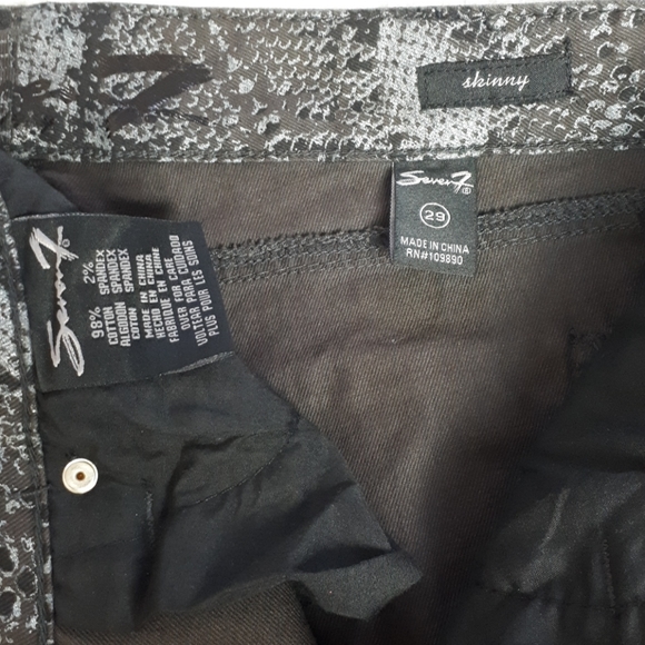 Seven Women Skinny Jean's Pant Size 29 - Picture 8 of 8